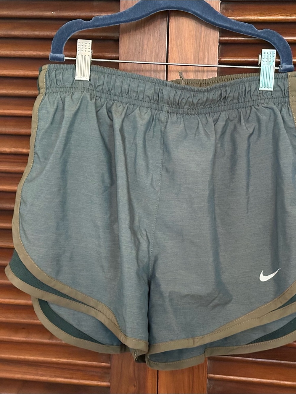 Nike Women’s Olive Green Running Shorts